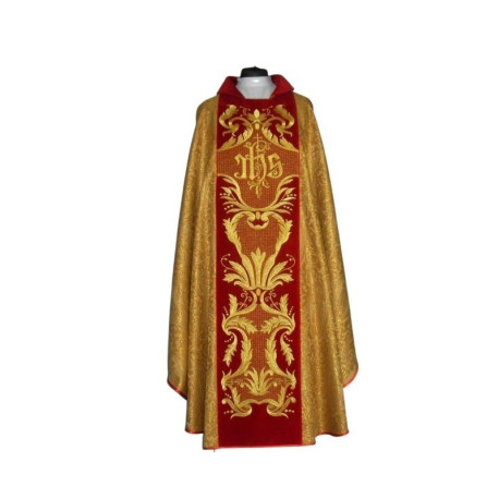 Rosette de chasuble - large ceinture brodée (14)