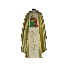 Chasuble brodée - St. Anne