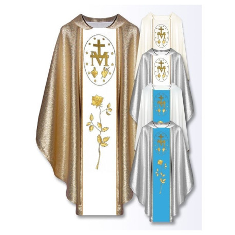 Chasuble mariale brodée (51)