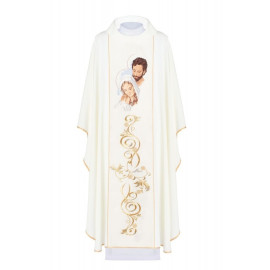 Chasuble brodée - Jour de Noël