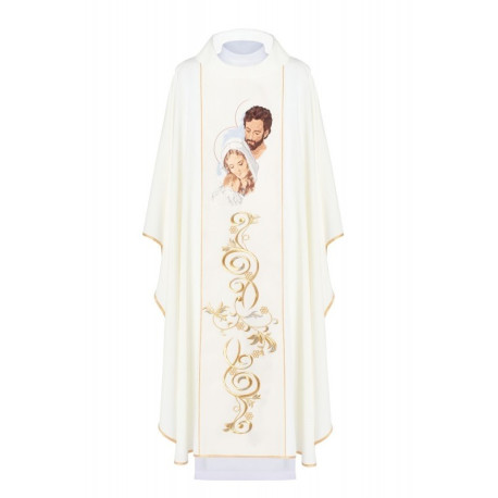 Chasuble brodée - Jour de Noël