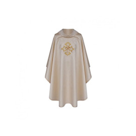 Chasuble gothique Alpha et Omega (22)