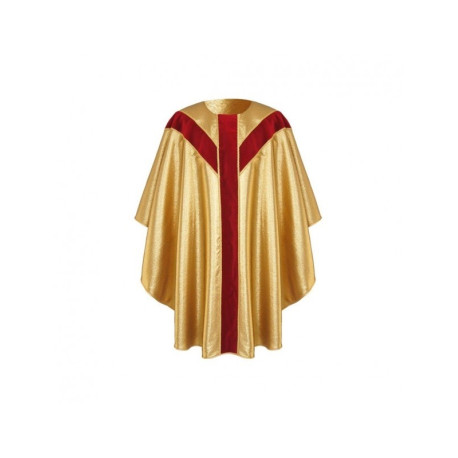 Chasuble Semi-Gothique or (22)