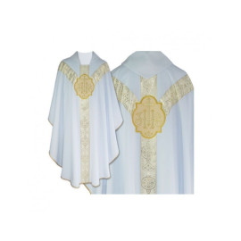 Chasuble semi-gothique - couleurs liturgiques (42)