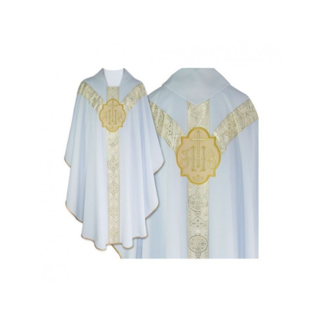 Chasuble semi-gothique - couleurs liturgiques (42)