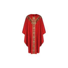 Chasuble semi-gothique - couleurs liturgiques (43)