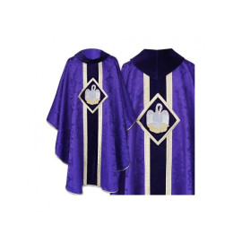 Chasuble gothique - Pelican (26)