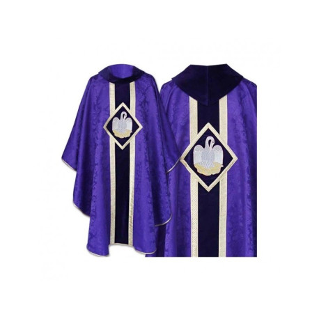 Chasuble gothique - Pelican (26)