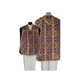 Chasuble romaine - tissu de soie (23)