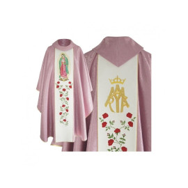 Chasuble gothique "Notre-Dame de Guadalupe" (34)