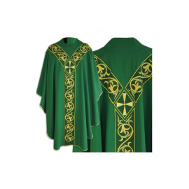 Chasuble semi-gothique - couleurs liturgiques (48)