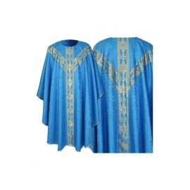 Semi chasuble - Chasuble mariale - Motif gothique (76)