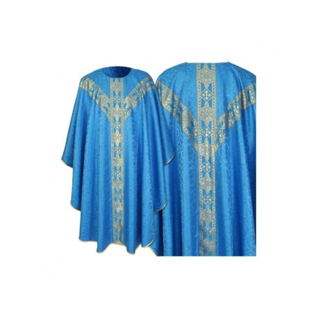 Semi chasuble - Chasuble mariale - Motif gothique (76)