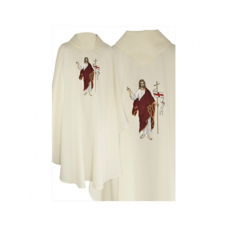 Chasuble brodée à l'effigie de Jésus-Christ (2)