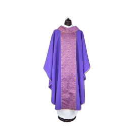Chasuble violette - modèle de cérémonie (10)