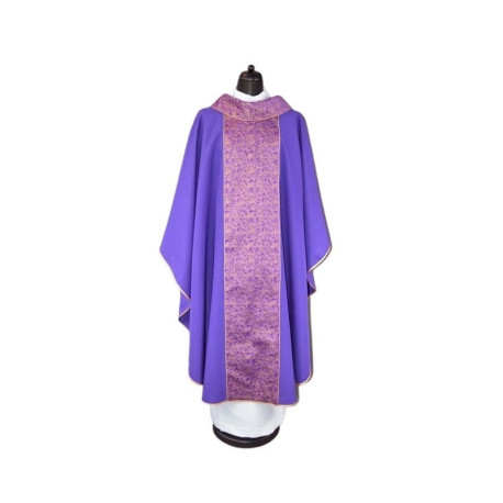 Chasuble violette - modèle de cérémonie (10)