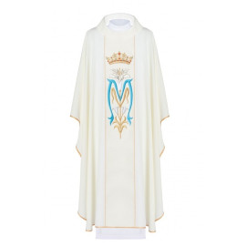 Chasuble mariale brodée (19)