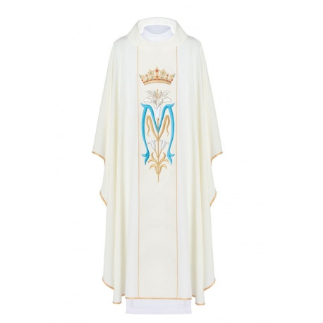 Chasuble mariale brodée (19)