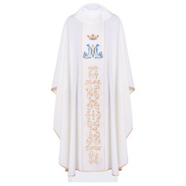 Chasuble mariale brodée (20)