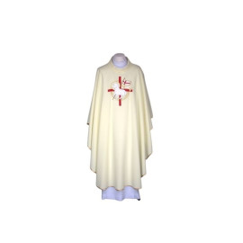 Chasuble brodée Agneau de Dieu (A5)