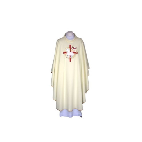 Chasuble brodée Agneau de Dieu (A5)