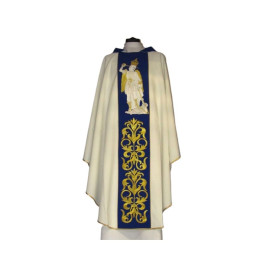 Chasuble brodée - Michał Archangel from Gargano Mountains