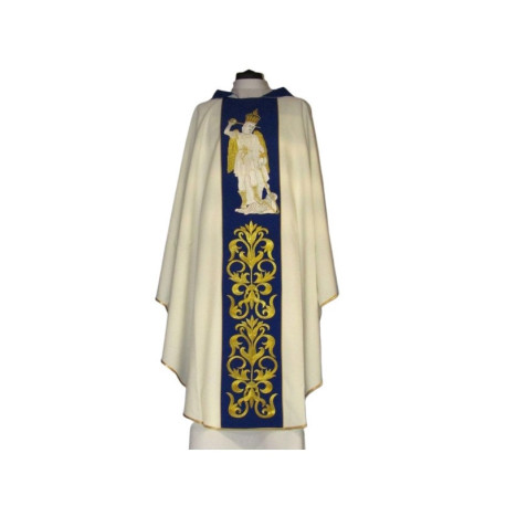 Chasuble brodée - Michał Archangel from Gargano Mountains