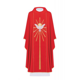 Chasuble brodée du Saint-Esprit (2)