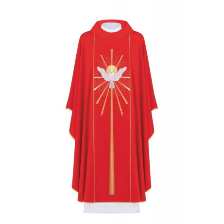 Chasuble brodée du Saint-Esprit (2)