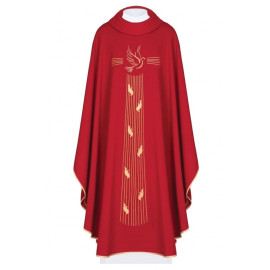 Chasuble brodée du Saint-Esprit (5)