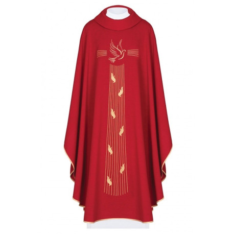 Chasuble brodée du Saint-Esprit (5)