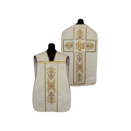 Chasuble romaine Couleurs liturgiques IHS (44)