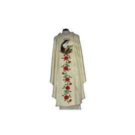Chasuble brodée - Sainte Rita