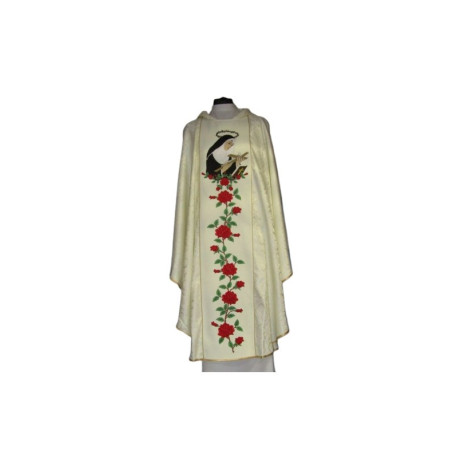 Chasuble brodée - Sainte Rita