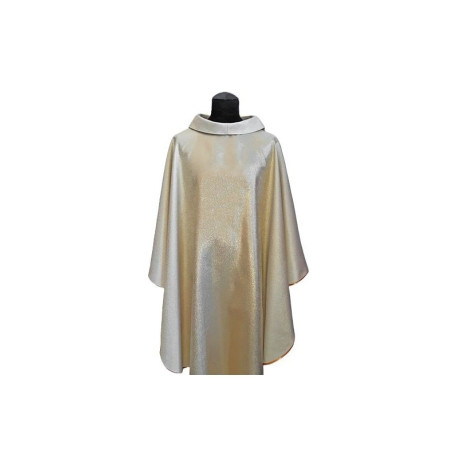 Chasuble unie or brillant (5)