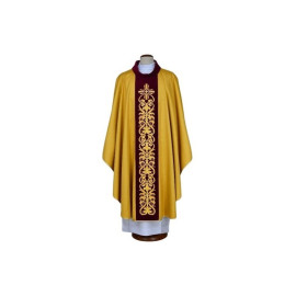 Chasuble brodée en or - croix, ornement (19)
