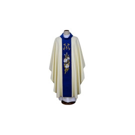 Chasuble mariale brodée (24)