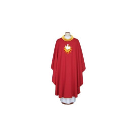 Chasuble brodée symbolisant le Saint-Esprit (73)
