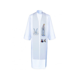 Étole de prêtre Notre-Dame de Fatima
