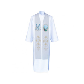 Étole sacerdotale Notre-Dame de Fatima (1)