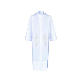 Étole de prêtre croix et oreilles - brodée (5)