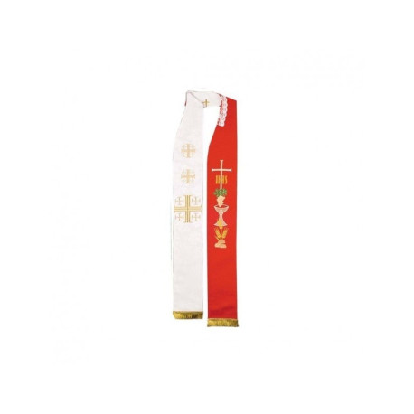 Étole de prêtre double face (k35)