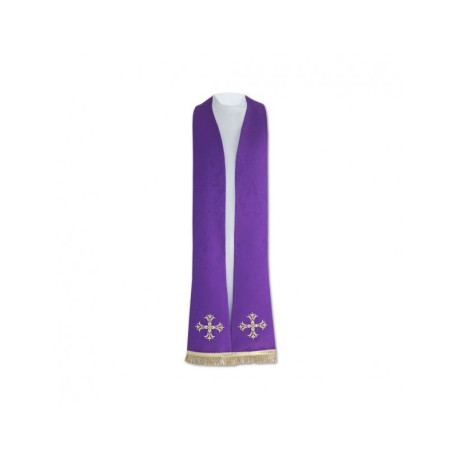 Étole de prêtre romain, violette (05)