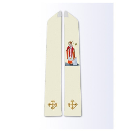 L'étole avec l'image de Saint Stanislas - évêque et martyr