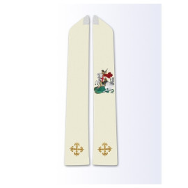 Étole à l'effigie de Saint-Georges