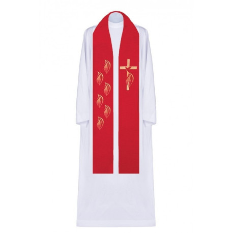 Étole brodée du Saint-Esprit (1)