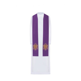 Étole brodée - couleurs liturgiques (26)