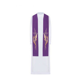 Étole brodée - couleurs liturgiques (83)
