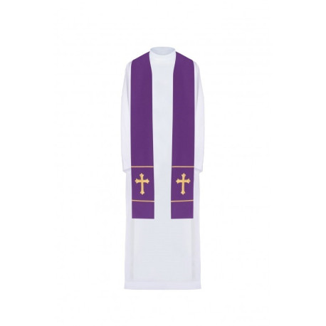 Étole brodée - couleurs liturgiques (63)