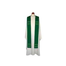 Etole brodée - couleurs liturgiques, Croix brodées (13)